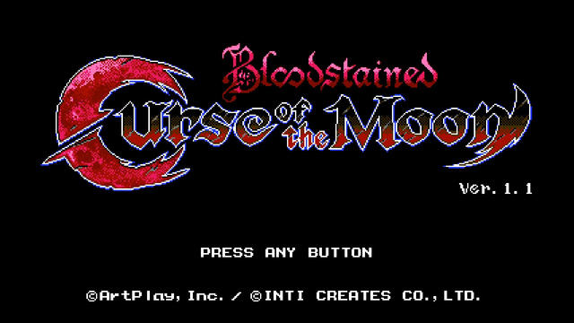 Bloodstained: Curse of the Moon をプレイ