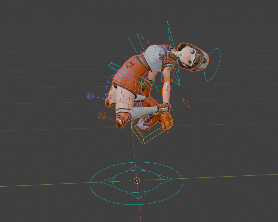 生成AIを使って画像から3Dモデルを起こしてBlender+Auto-RigProでリギングする
